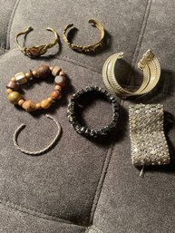 Lot Of Bracelets- Cuff Bracelets, Stretch & More!