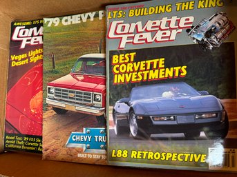 Vintage Chevy Corvette And Truck Magazines