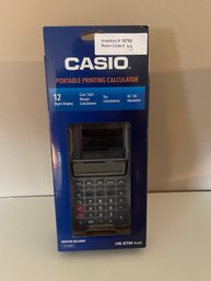 Casio HR-8TM Plus Calculator New In Box
