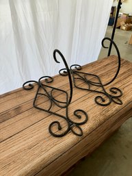 Metal Ornate Hanging Basket Wall Frames