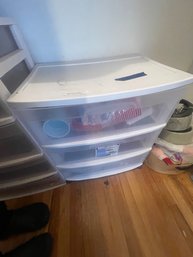 Plastic Drawer And Contents