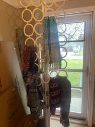 Hanging Tie Or Scarf Holder And New J Jill Scarfs And More