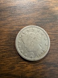 1892 Liberty V Nickel