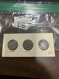 Lot Of Nickels Jefferson Buffalo And Liberty V Nickel