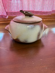 Vintage Frankoma Pottery 4W Bean Pot Soup Tureen