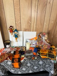 Large Halloween And Holiday Decor Box Lot