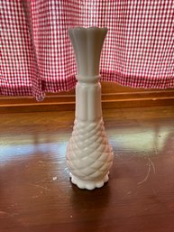 Vintage Milk Glass Pineapple Vase