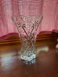 Vintage Anchor Hocking Press Glass Vase