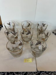 Game Bird Gold Decor Duck Tumbler Lot