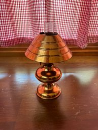 Antique Small Copper Oil Lamp