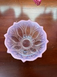 Stunning Antique Opalescent Glass Bowl /Dish