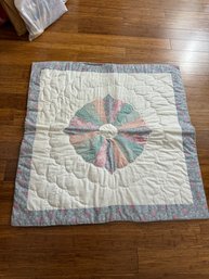 Beautiful Hand Made Baby Quilt Blanket