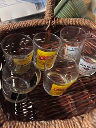 Whisky Or Bourbon Glass Lot Jim Beam Seagrams And More