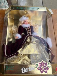 1996 Happy Holidays Barbie Doll