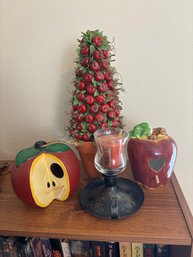 Apple Themed Decor Lot