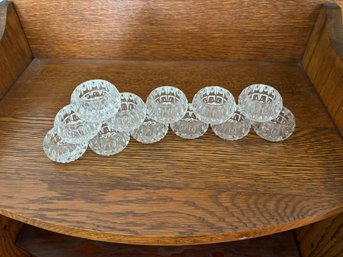 Lot Of Glass Salts Or Dips