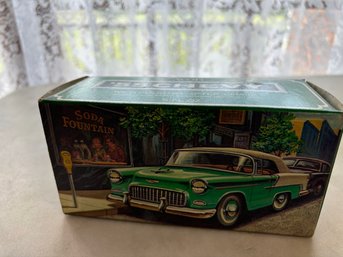 Vintage Avon 1955 Chevy Car Glass Bottle