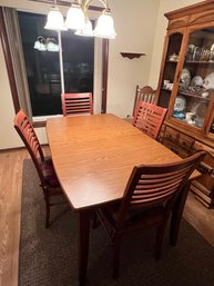 Rectangular Dining Room Table With Four Chairs