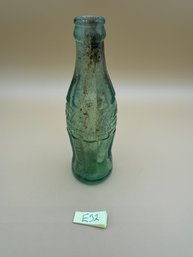 Vintage Glass Coca Cola Bottle Marked Toledo, Ohio US Patent Number