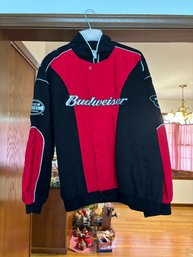 Dale Earnhardt Jr Budweiser Winners Circle Jacket With Tags