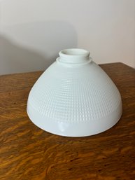 White Glass Lamp Shade