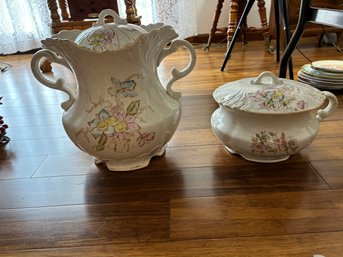 Sebring Pottery Co China Lidded Containers