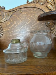 Lamp Base And Vase Lot