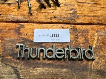 Vintage Thunderbird Emblem