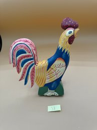 Painted Rooster Decor