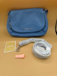 Beautiful Blue Leather Michael Kors Bag