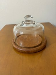 Glass Covered Lazy Susan