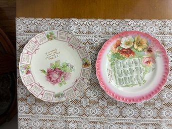 Hand Painted Plate Platter Lot