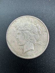 1922 US Peace Silver Dollar