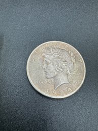 1925 US Peace Silver Dollar