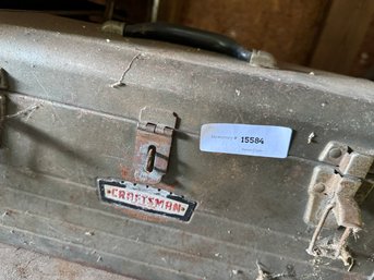 Vintage Craftsman Toolbox With Contents