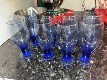 Cobalt Blue Drinking Glasses