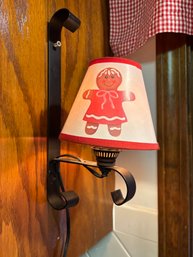 Gingerbread Wall Lamp