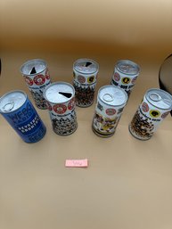 Lot Of Vintage Iron City Steelers Cans & More!