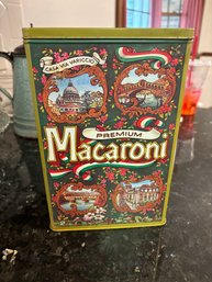 Ornate Macaroni Metal Box