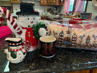 Christmas Holiday Decor Lot