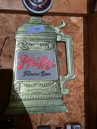 Vintage Pfeiffer Beer Bar Sign