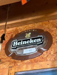 Vintage Heineken Beer Special Dark Bar Sign