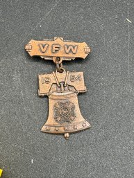 Vintage 1954 VFW Pin