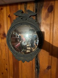 Antique Curved Glass Mirror
