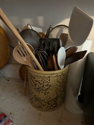 Kitchen Utensil And Spongeware Canister