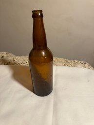 Pre Prohibition Huebner Toledo Breweries Amber Beer Bottle RG&B Co Made