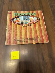 Vintage Vinyl Pinocchio Read Along Record