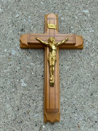 Vintage Wood Prayer Cross