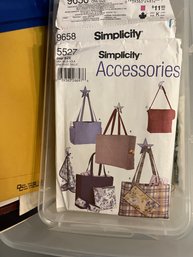 Lot Of Sewing Patterns & More!