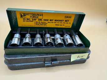 Lot Of Two Vintage Socket Sets